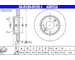 Brzdový kotouč ATE 24.0120-0132.1