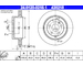 Brzdový kotouč ATE 24.0120-0218.1