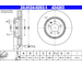 Brzdový kotouč ATE 24.0124-0263.1