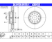 Brzdový kotouč ATE 24.0126-0133.1