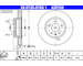 Brzdový kotouč ATE 24.0126-0166.1