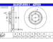 Brzdový kotouč ATE 24.0127-0101.1