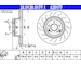 Brzdový kotouč ATE 24.0128-0177.1