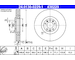 Brzdový kotouč ATE 24.0130-0229.1