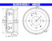 Brzdový buben ATE 24.0218-0034.1