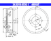 Brzdový buben ATE 24.0218-0036.1