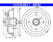Brzdový buben ATE 24.0218-0042.1