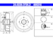 Brzdový buben ATE 24.0220-3726.2