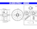 Brzdový buben ATE 24.0220-3709.2