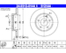 Brzdový kotouč ATE 24.0312-0144.1