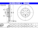 Brzdový kotúč ATE 24.0324-0166.1