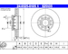 Brzdový kotúč ATE 24.0325-0105.1