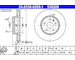 Brzdový kotouč ATE 24.0330-0209.1