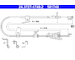 Tažné lanko, parkovací brzda ATE 24.3727-1748.2