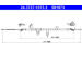 żażné lanko parkovacej brzdy ATE 24.3727-1973.2