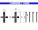 Sada prislusenstvi, oblozeni kotoucove brzdy ATE 13.0460-0186.2