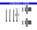 Sada prislusenstvi, oblozeni kotoucove brzdy ATE 13.0460-0236.2