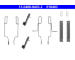 Sada prislusenstvi, oblozeni kotoucove brzdy ATE 13.0460-0403.2