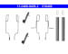 Sada prislusenstvi, oblozeni kotoucove brzdy ATE 13.0460-0406.2
