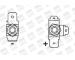 Zapalovací cívka BorgWarner (BERU) ZS123