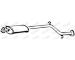 Stredni tlumic vyfuku WALKER 14900