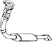 Predni tlumic vyfuku WALKER 16141