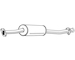 Predni tlumic vyfuku WALKER 22790