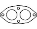 Těsnění, výfuková trubka WALKER 80363