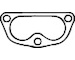 Těsnění, výfuková trubka WALKER 81061