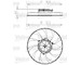 Větrák, chlazení motoru VALEO 696024