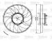 Větrák, chlazení motoru VALEO 696083