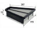 Vzduchový filter VALEO 585509
