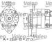 generátor VALEO 436274