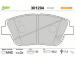 Sada brzdových destiček, kotoučová brzda VALEO 301294