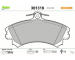 Sada brzdových destiček, kotoučová brzda VALEO 301318