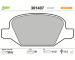 Sada brzdových destiček, kotoučová brzda VALEO 301407