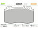 Sada brzdových destiček, kotoučová brzda VALEO 301445