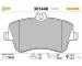 Sada brzdových destiček, kotoučová brzda VALEO 301448