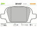 Sada brzdových destiček, kotoučová brzda VALEO 301457