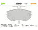 Sada brzdových destiček, kotoučová brzda VALEO 301484