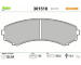 Sada brzdových destiček, kotoučová brzda VALEO 301518