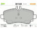 Sada brzdových destiček, kotoučová brzda VALEO 301549