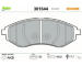 Sada brzdových destiček, kotoučová brzda VALEO 301644