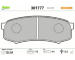 Sada brzdových destiček, kotoučová brzda VALEO 301777