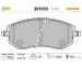 Sada brzdových destiček, kotoučová brzda VALEO 301853