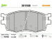 Sada brzdových destiček, kotoučová brzda VALEO 301868