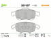 Sada brzdových destiček, kotoučová brzda VALEO 301997