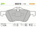 Sada brzdových destiček, kotoučová brzda VALEO 302019