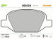 Sada brzdových destiček, kotoučová brzda VALEO 302024