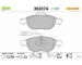 Sada brzdových destiček, kotoučová brzda VALEO 302074